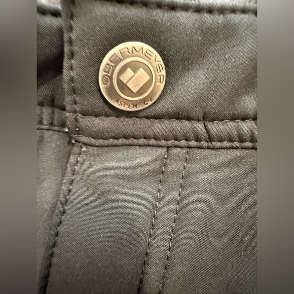 Obermeyer Ski Snowboard, Teen Brisk Snow Pant, Charcoal Gray, Size L 14/16 - Picture 6 of 13